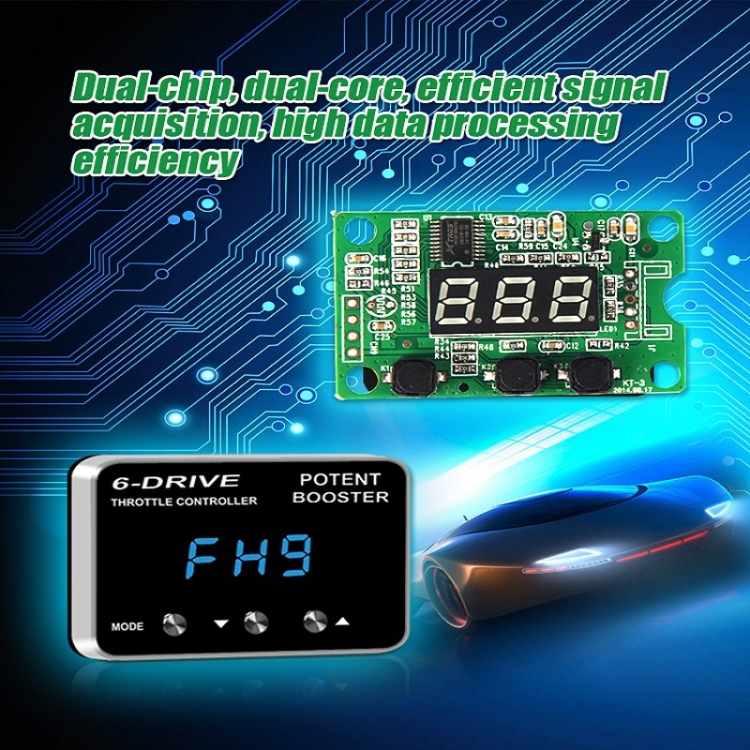 Para Isuzu D-max 2011-TROS TS-6Drive Potent Booster Controlador de acelerador electrónico - 3