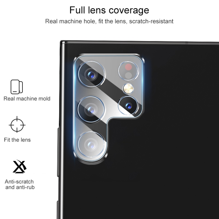 For Samsung Galaxy S22 Ultra 5G 50pcs 0.26mm 9H 2.5D Rear Camera Lens Tempered Glass Film For Samsung Galaxy S22 Ultra 5G 50pcs 0.26mm 9H 2.5D Rear Camera Lens Tempered Glass Film