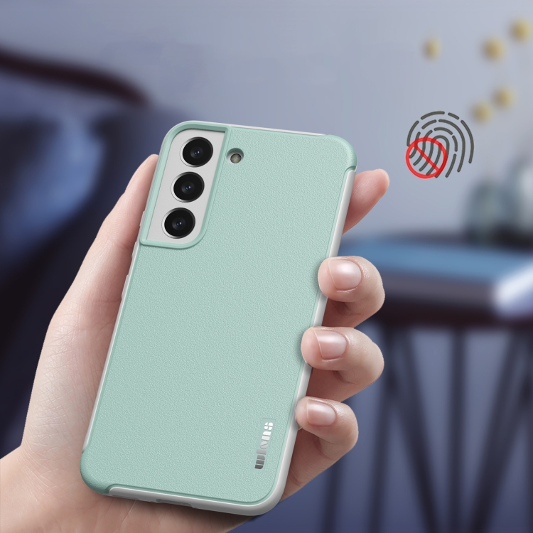 For Samsung Galaxy S22 5G wlons PC + TPU Shockproof Phone Case(Green) For Samsung Galaxy S22 5G wlons PC + TPU Shockproof Phone Case(Green)