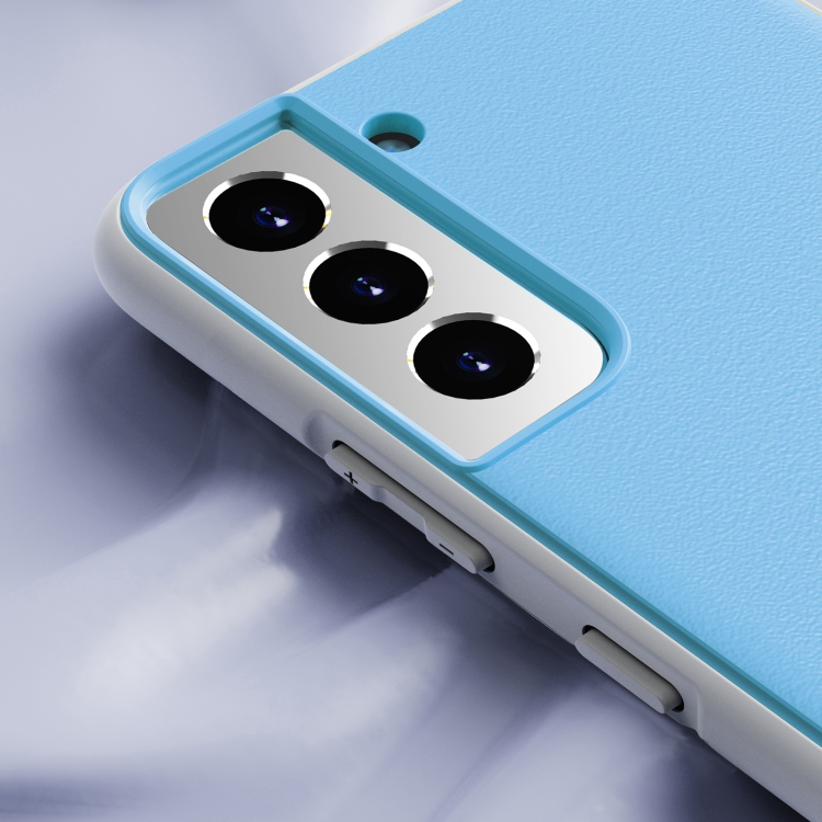 For Samsung Galaxy S22+ 5G wlons PC + TPU Shockproof Phone Case(Blue) For Samsung Galaxy S22+ 5G wlons PC + TPU Shockproof Phone Case(Blue)