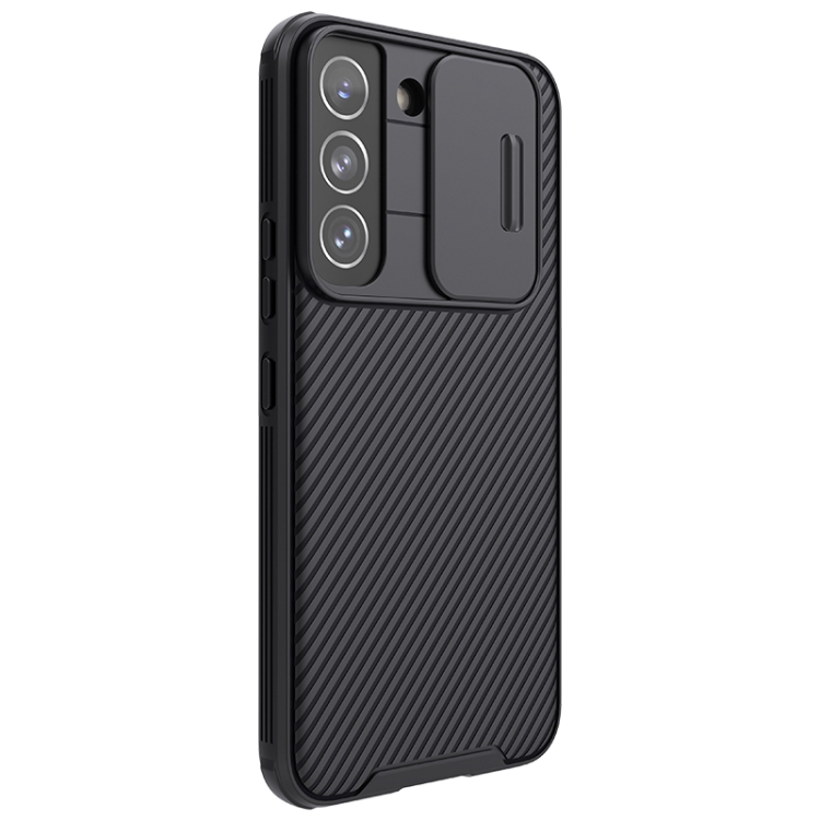 For Samsung Galaxy S22 5G NILLKIN Black Mirror Pro Series Camshield Phone Case(Black) For Samsung Galaxy S22 5G NILLKIN Black Mirror Pro Series Camshield Phone Case(Black)