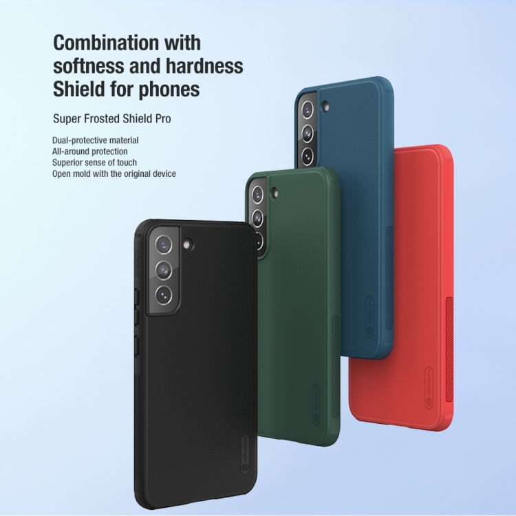 For Samsung Galaxy S22 5G NILLKIN Super Frosted Shield Pro PC + TPU Phone Case(Black) For Samsung Galaxy S22 5G NILLKIN Super Frosted Shield Pro PC + TPU Phone Case(Black)