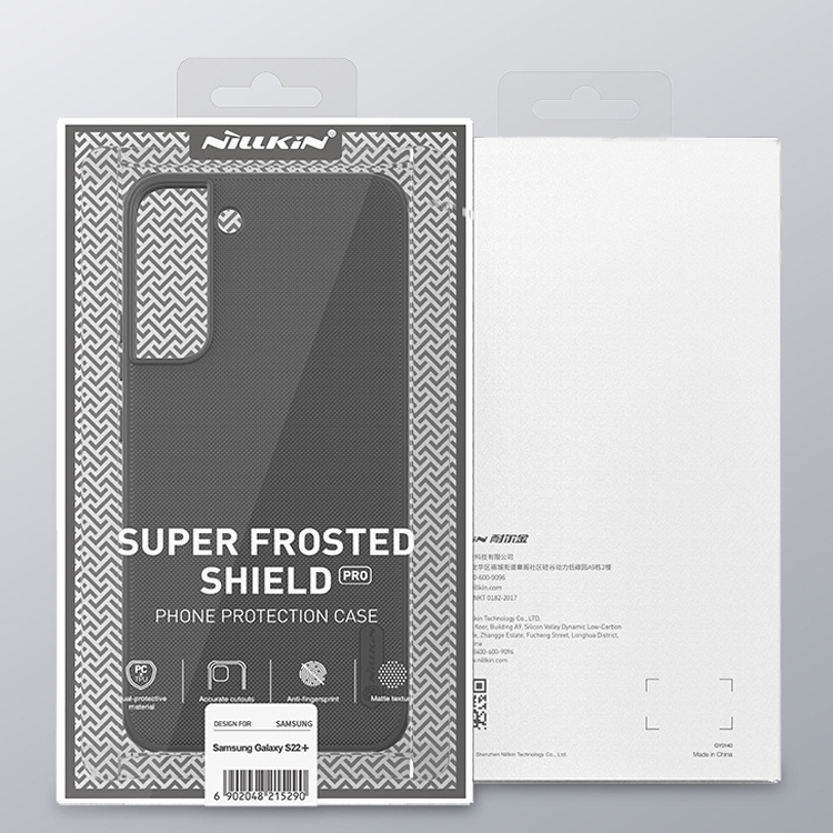 For Samsung Galaxy S22+ 5G NILLKIN Super Frosted Shield Pro PC + TPU Phone Case(Black) For Samsung Galaxy S22+ 5G NILLKIN Super Frosted Shield Pro PC + TPU Phone Case(Black)
