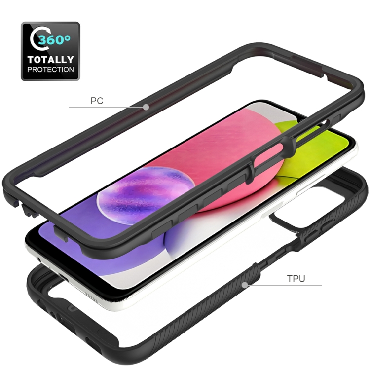 Coque pour Samsung Galaxy A03S avec 2 Verre Trempé 360 Protection