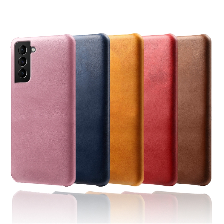 For Samsung Galaxy S22 Calf Texture PC + PU Phone Case(Green) For Samsung Galaxy S22 Calf Texture PC + PU Phone Case(Green)