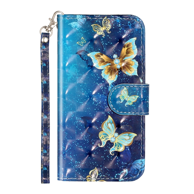 For Samsung Galaxy S22 Ultra 5G 3D Pattern Horizontal Flip PU Leather Phone Case(Rankine Butterfly) For Samsung Galaxy S22 Ultra 5G 3D Pattern Horizontal Flip PU Leather Phone Case(Rankine Butterfly)