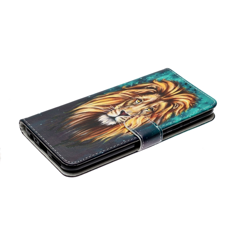 For Samsung Galaxy S22+ 5G Oil Embossed Pattern PU Leather Phone Case(Lion) For Samsung Galaxy S22+ 5G Oil Embossed Pattern PU Leather Phone Case(Lion)