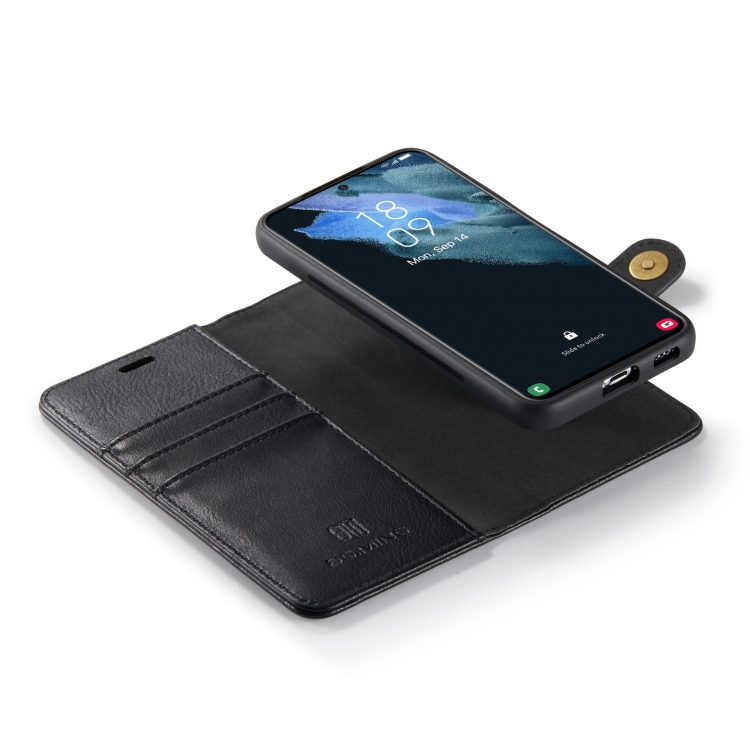 For Samsung Galaxy S22+ 5G DG.MING Crazy Horse Texture Detachable Magnetic Leather Phone Case(Black) For Samsung Galaxy S22+ 5G DG.MING Crazy Horse Texture Detachable Magnetic Leather Phone Case(Black)