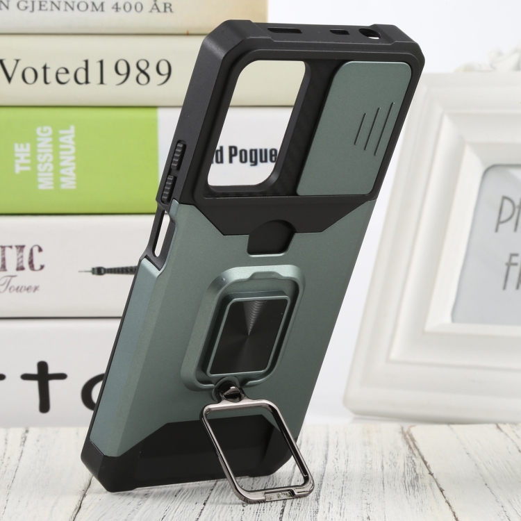 COMAKU Cover Armor Per Xiaomi Redmi Note 14 Pro Plus 5G  Pro Custodia Tpu Pc Antiurto Con Anello Supporto 1043920