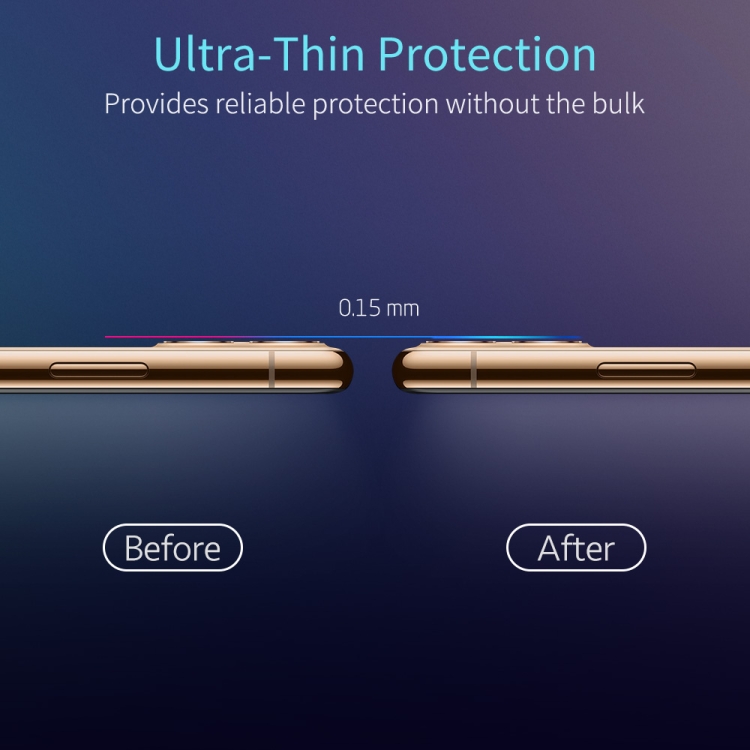 For iPhone 11 Pro Max ESR Premium Clear 9H Full Coverage Tempered Glass Camera Lens Protector(Gold) For iPhone 11 Pro Max ESR Premium Clear 9H Full Coverage Tempered Glass Camera Lens Protector(Gold)