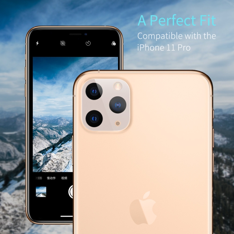 For iPhone 11 Pro Max ESR Premium Clear 9H Full Coverage Tempered Glass Camera Lens Protector(Gold) For iPhone 11 Pro Max ESR Premium Clear 9H Full Coverage Tempered Glass Camera Lens Protector(Gold)