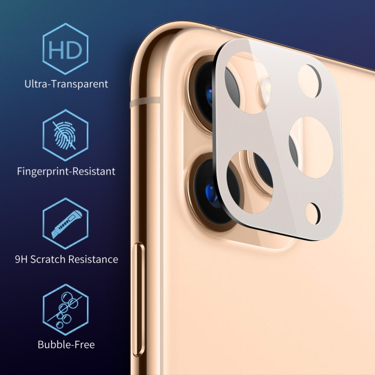 For iPhone 11 Pro Max ESR Premium Clear 9H Full Coverage Tempered Glass Camera Lens Protector(Gold) For iPhone 11 Pro Max ESR Premium Clear 9H Full Coverage Tempered Glass Camera Lens Protector(Gold)