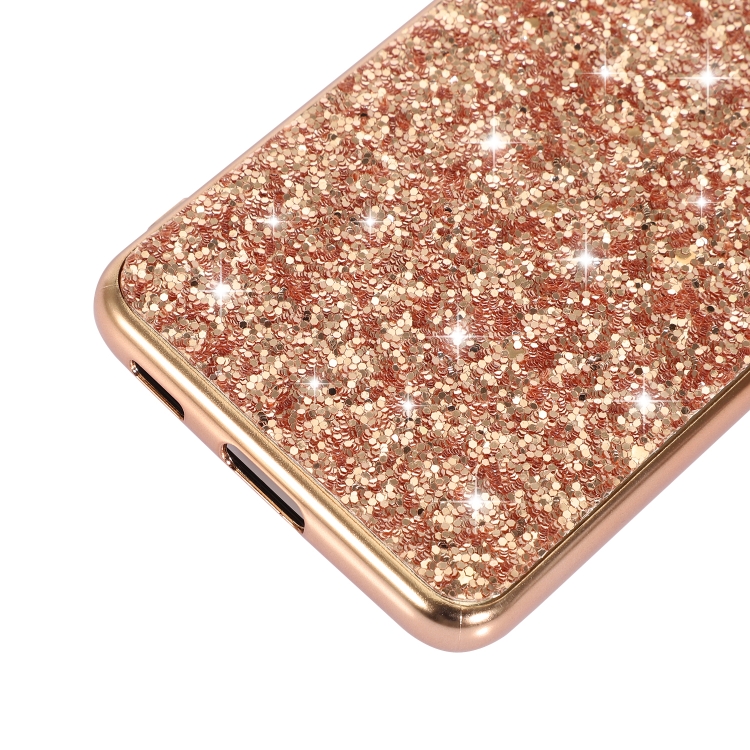 For Samsung Galaxy S22 5G Glitter Powder Shockproof TPU Protective Phone Case(Black) For Samsung Galaxy S22 5G Glitter Powder Shockproof TPU Protective Phone Case(Black)