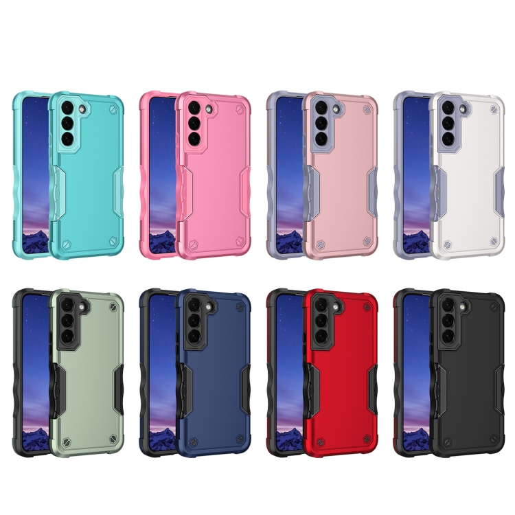 For Samsung Galaxy S22+ 5G Non-slip Armor Phone Case(Green) For Samsung Galaxy S22+ 5G Non-slip Armor Phone Case(Green)