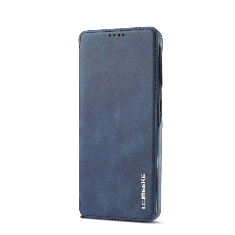For Samsung Galaxy S22+ 5G LC.IMEEKE Hon Ancient Series Horizontal Flip Leather Phone Case(Blue) For Samsung Galaxy S22+ 5G LC.IMEEKE Hon Ancient Series Horizontal Flip Leather Phone Case(Blue)