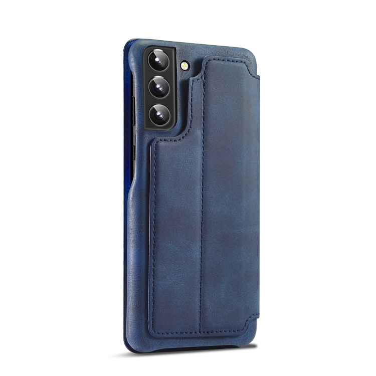For Samsung Galaxy S22+ 5G LC.IMEEKE Hon Ancient Series Horizontal Flip Leather Phone Case(Blue) For Samsung Galaxy S22+ 5G LC.IMEEKE Hon Ancient Series Horizontal Flip Leather Phone Case(Blue)