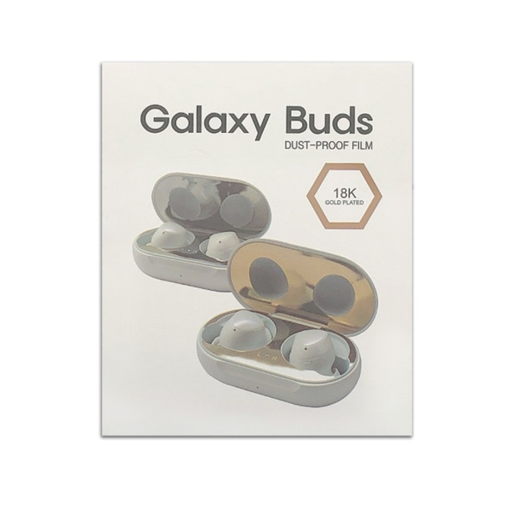 For Galaxy Buds Wireless Bluetooth Earphone Metal Protective Sticker(Blue) For Galaxy Buds Wireless Bluetooth Earphone Metal Protective Sticker(Blue)
