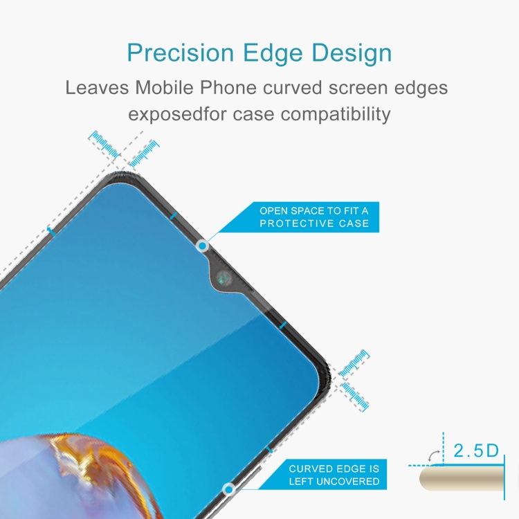 0.26mm 9H 2.5D Tempered Glass Film For Cubot Note 20 Pro - 2