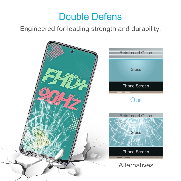 0.26mm 9H 2.5D Tempered Glass Film For Infinix HOT 11S - 4