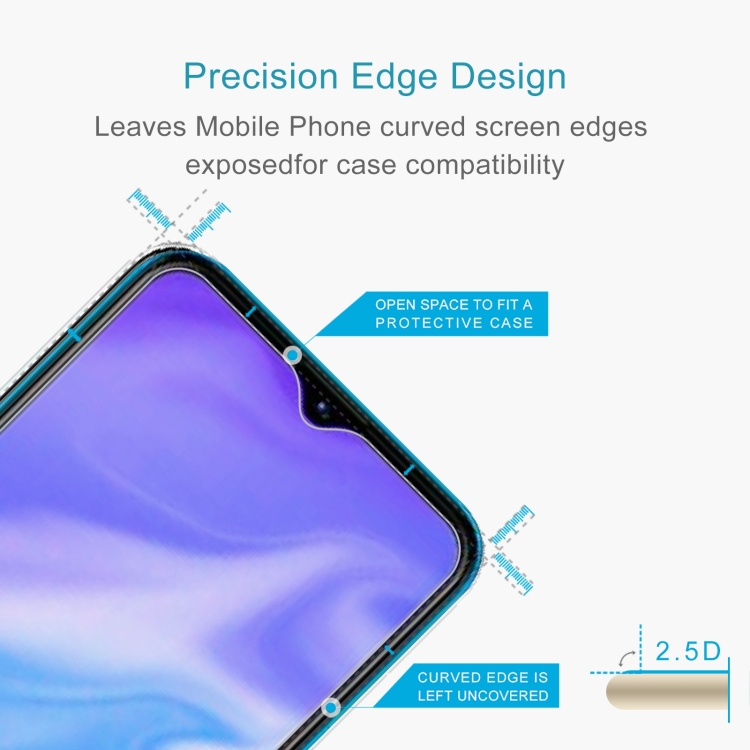 0.26mm 9H 2.5D Tempered Glass Film For Infinix Itel S16 - 2