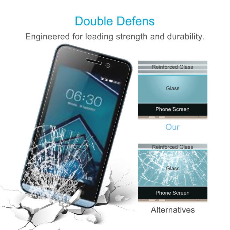 0.26mm 9H 2.5D Tempered Glass Film For Tecno A11 - 4