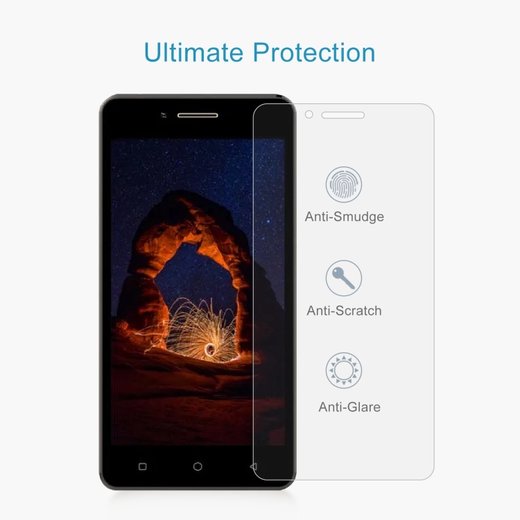 0.26mm 9H 2.5D Tempered Glass Film For Tecno P12 - 3