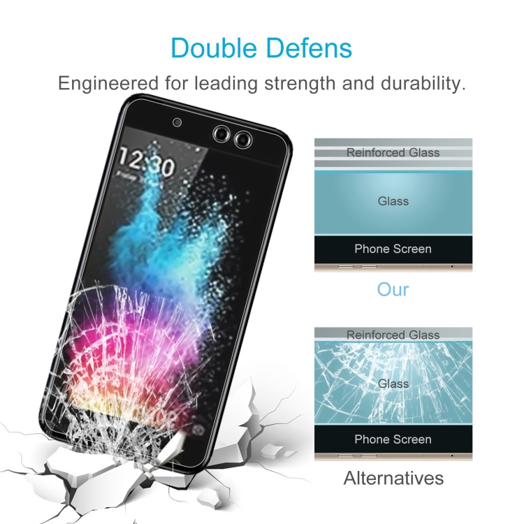 0.26mm 9H 2.5D Tempered Glass Film For Tecno S32LTE - 4