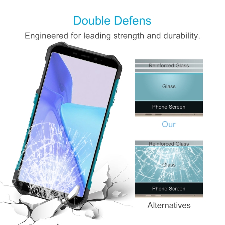 0.26mm 9H 2.5D Tempered Glass Film For Ulefone Armor X9 Pro - 4