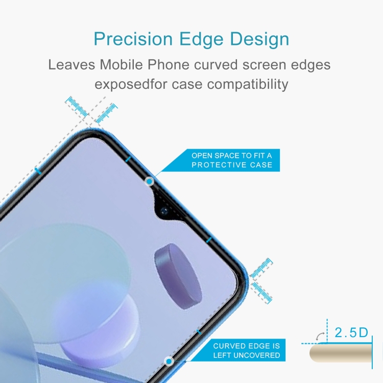 0.26mm 9H 2.5D Tempered Glass Film For Ulefone Note 12P - 2