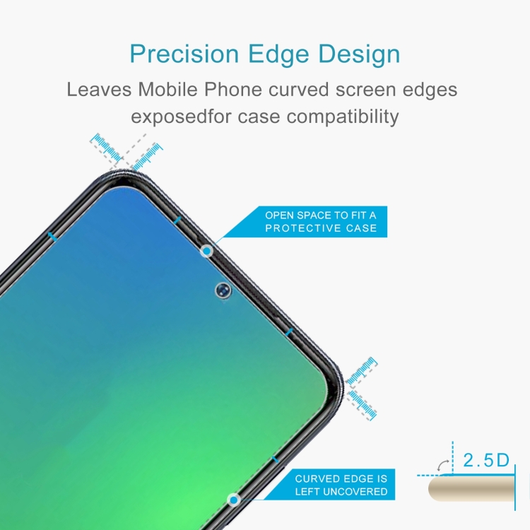 0.26mm 9H 2.5D Tempered Glass Film For Ulefone Note 13P - 2