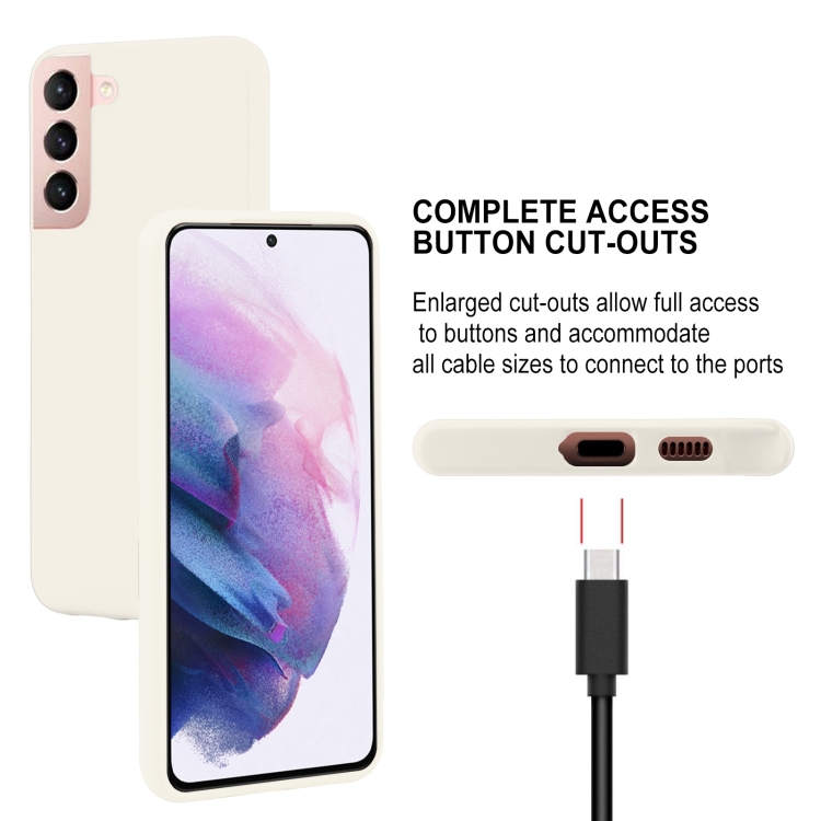For Samsung Galaxy S22+ 5G GOOSPERY PEARL JELLY Shockproof TPU Phone Case(White) For Samsung Galaxy S22+ 5G GOOSPERY PEARL JELLY Shockproof TPU Phone Case(White)