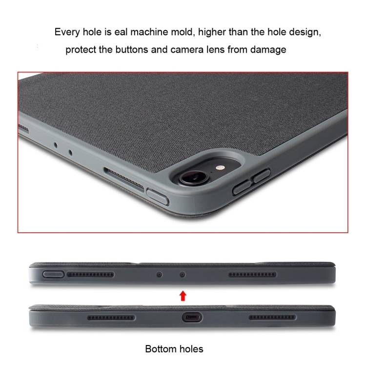 For iPad Pro 10.5 Mutural Exquisite Series Cloth Texture PU+TPU Leather Case with 3-Fold Holder & Pen Slot & Sleep & Wake-up Function(Green) For iPad Pro 10.5 Mutural Exquisite Series Cloth Texture PU+TPU Leather Case with 3-Fold Holder & Pen Slot & Sleep & Wake-up Function(Green)