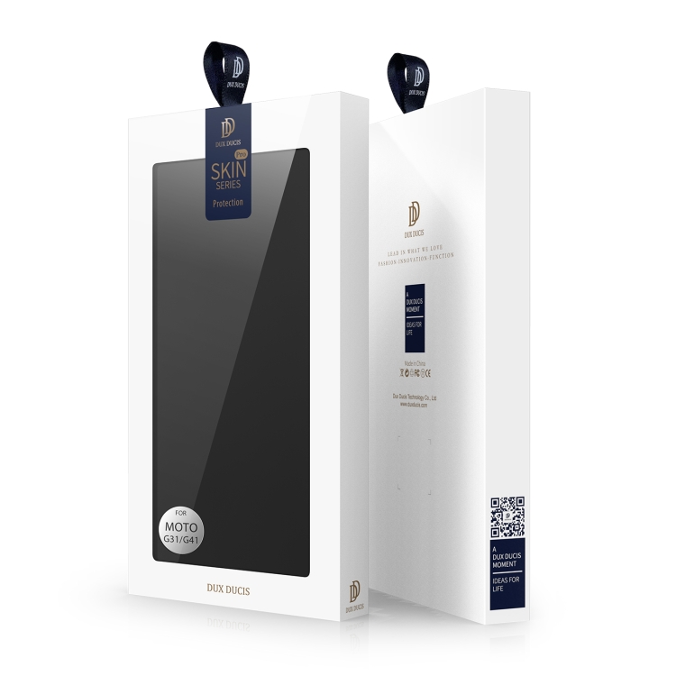 For Motorola Moto G31 / G41 DUX DUCIS Skin Pro Series Horizontal Flip Leather Phone Case(Black) - 6