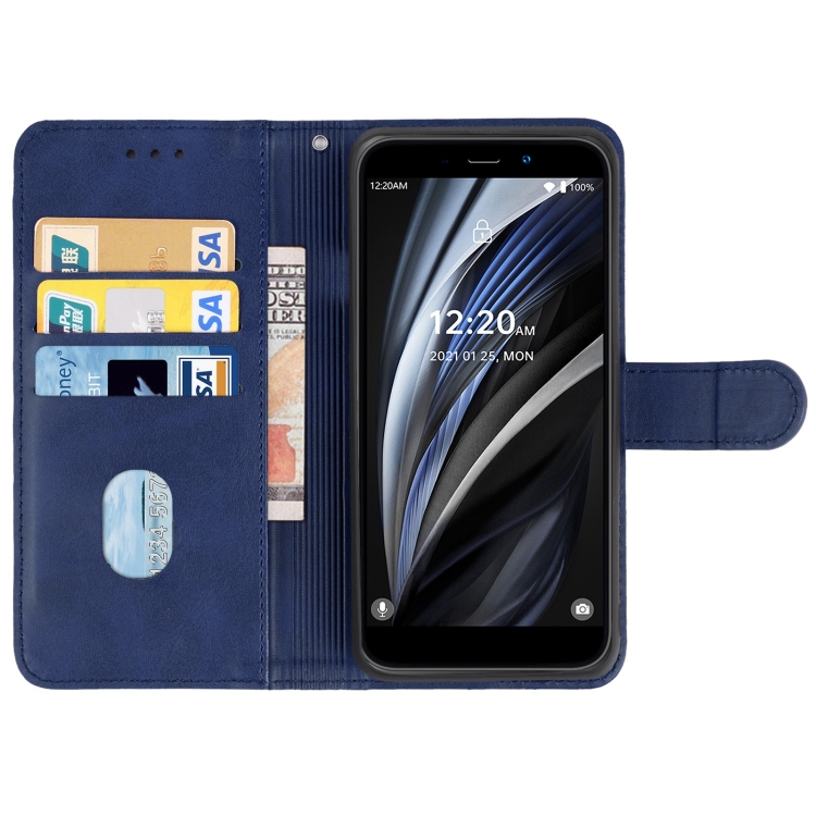 Leather Phone Case For Oukitel WP12 Pro(Blue) - 2