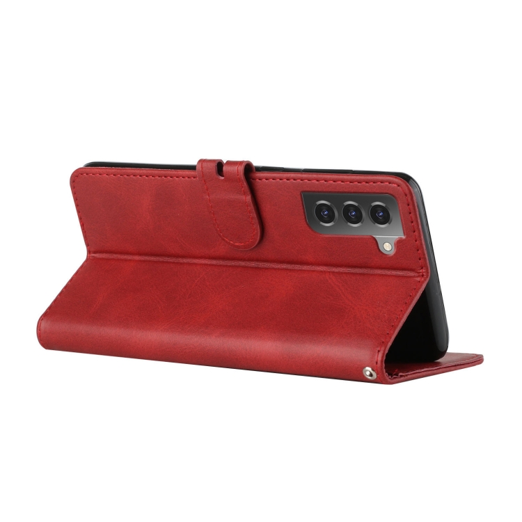 For Samsung Galaxy S22+ 5G Cow Texture Leather Phone Case(Red) For Samsung Galaxy S22+ 5G Cow Texture Leather Phone Case(Red)