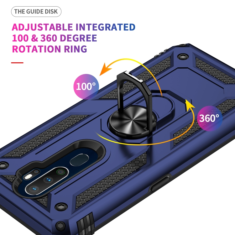 SEAHAI Trasparente Cover Per OPPO A40 4G / OPPO A40M / OPPO A60 5G, Con Protezione Schermo Integrata, 360 ° Completa Protezione Antiurto Rigida PC TPU Bumper Silicone Custodia. Nero - Foto 4