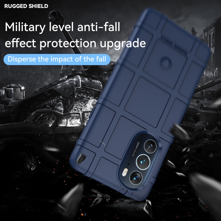 For Motorola Edge X30 5G Full Coverage Shockproof TPU Phone Case(Blue) - 6