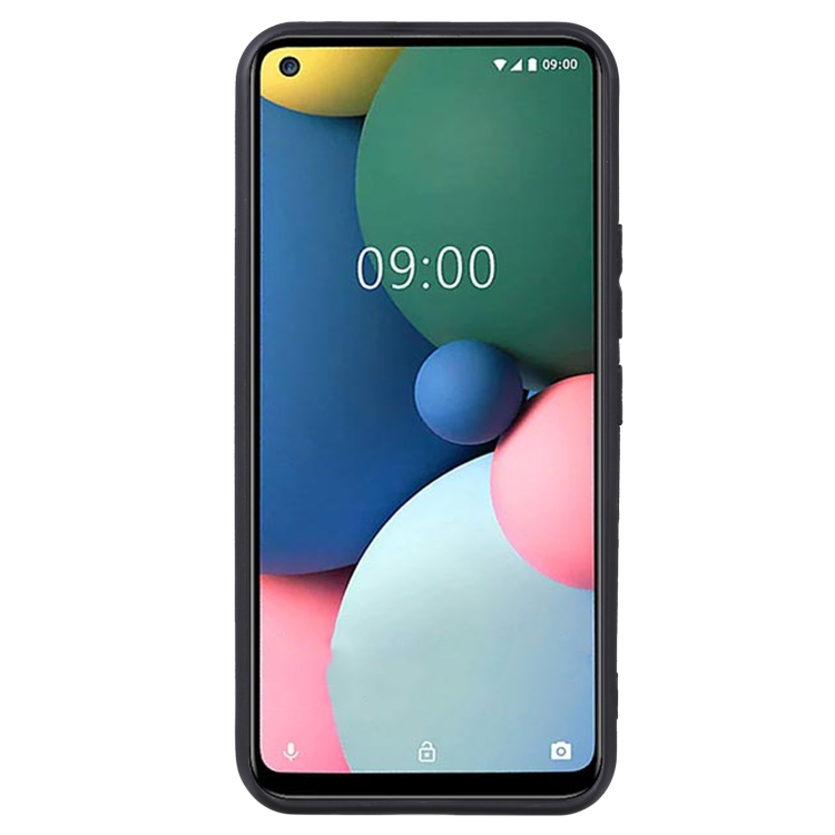 TPU Phone Case For LG W41+(Pudding Black) - 1