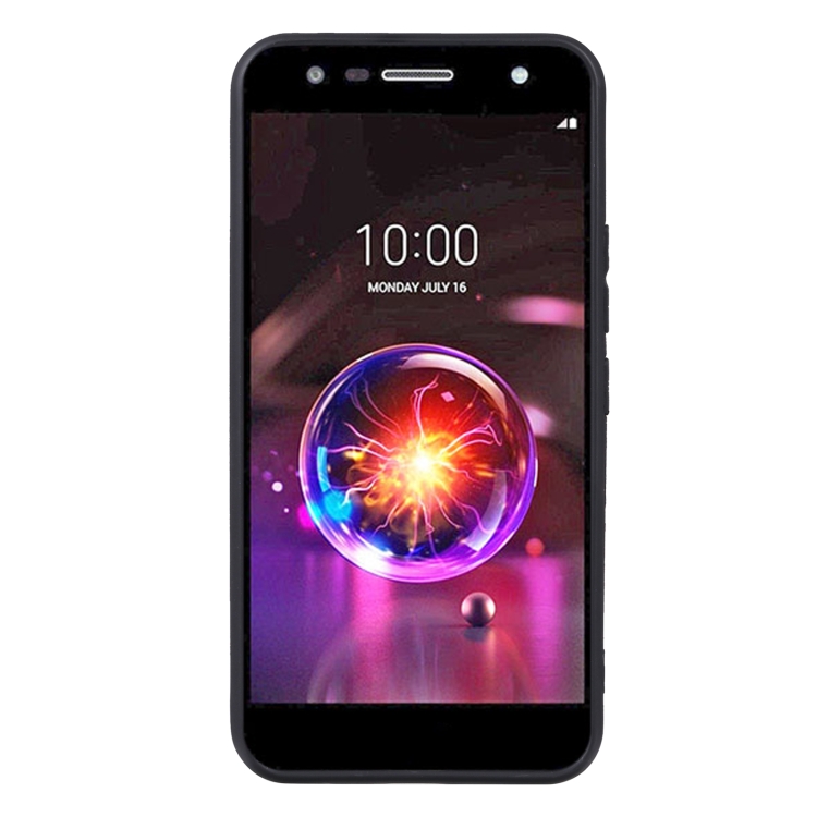 TPU Phone Case For LG X power3(Pudding Black) - 1