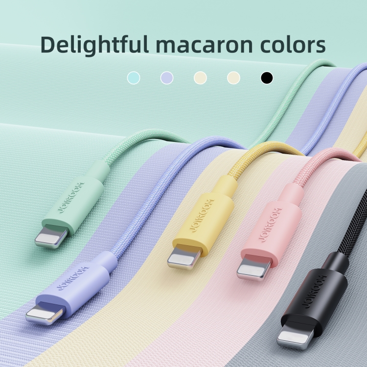 JOYROOM S-2024M13 20W PD Type-C / USB-C to 8 Pin Fast Charging Cable, Length:2m(Green) JOYROOM S-2024M13 20W PD Type-C / USB-C to 8 Pin Fast Charging Cable, Length:2m(Green)