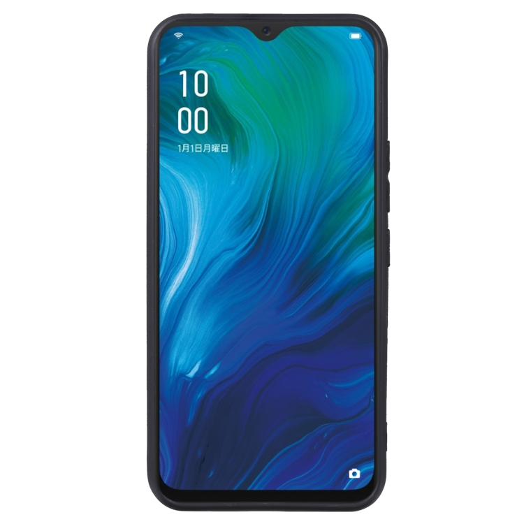 TPU Phone Case For OPPO Reno A(Pudding Black) - 1
