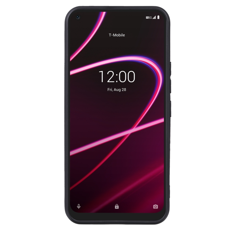 For T-Mobile REVVL 5G TPU Phone Case(Pudding Black) - 1