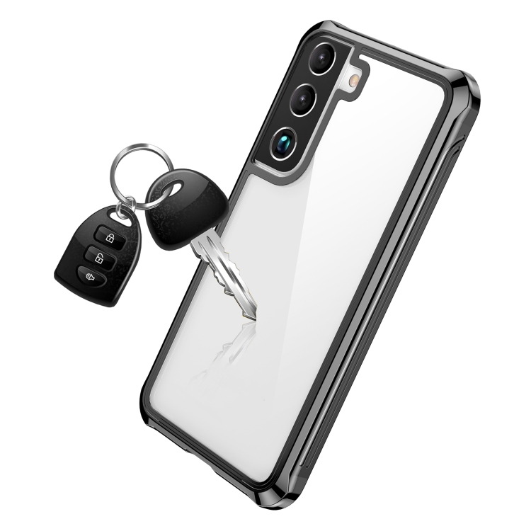 For Samsung Galaxy S22 5G RedPepper Transparent Dot Shockproof Waterproof PC + TPU Phone Case(Black) For Samsung Galaxy S22 5G RedPepper Transparent Dot Shockproof Waterproof PC + TPU Phone Case(Black)