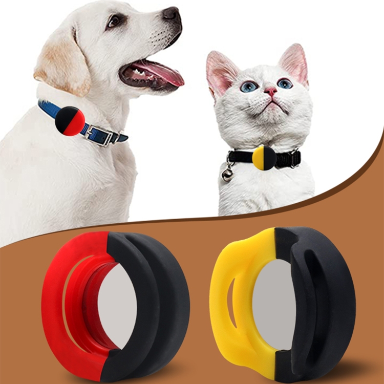 5 piezas funda de silicona compatible con Apple Airtag funda protectora  para collar de perro Airtag