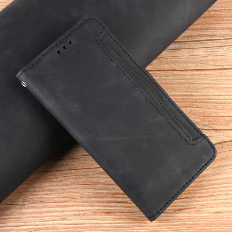 For Infinix Hot 11 Skin Feel Calf Pattern Leather Phone Case(Black) - 6