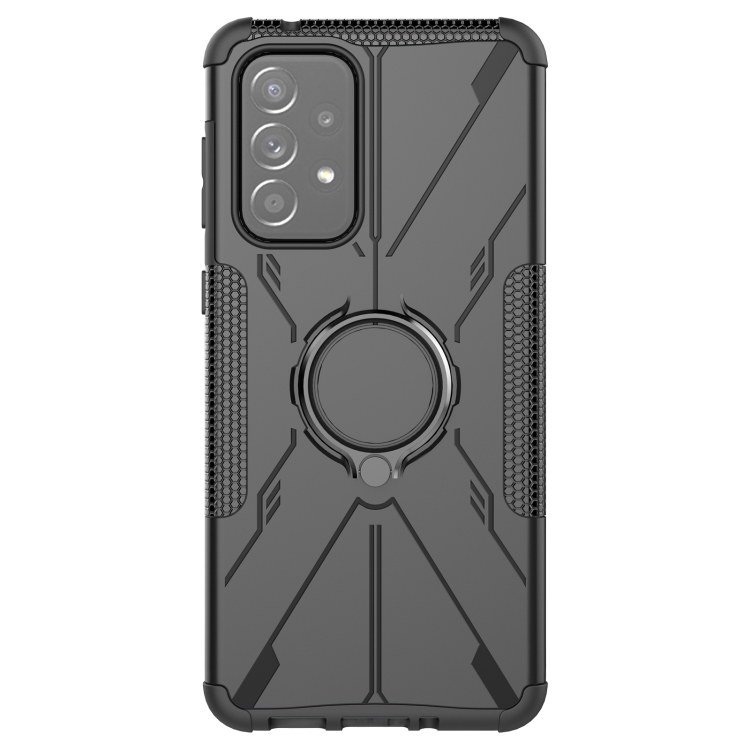 For Samsung Galaxy A33 5G Armor Bear Shockproof PC + TPU Phone Case(Black) - 1