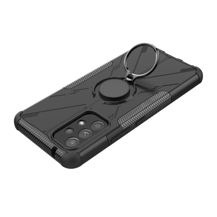 For Samsung Galaxy A53 5G Armor Bear Shockproof PC + TPU Phone Case(Black) - 3