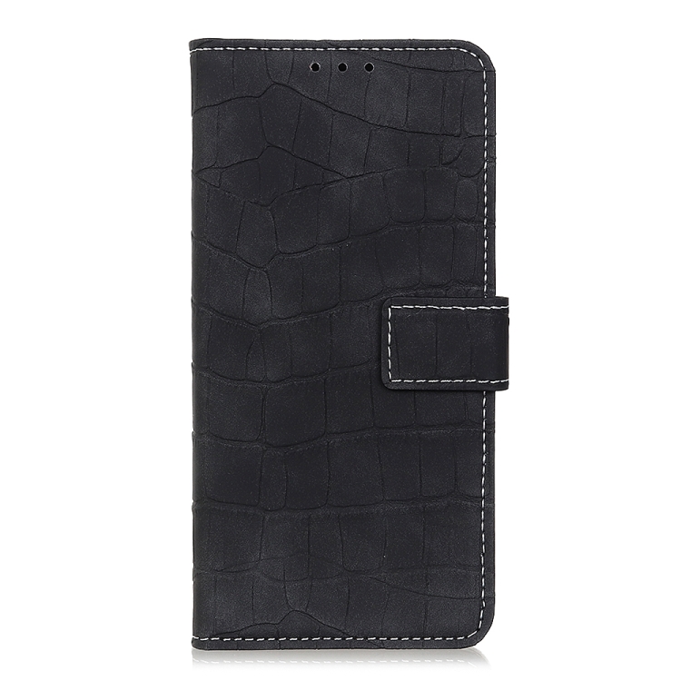For Xiaomi Mi 12 / 12X Crocodile Texture Leather Phone Case(Black) - 1