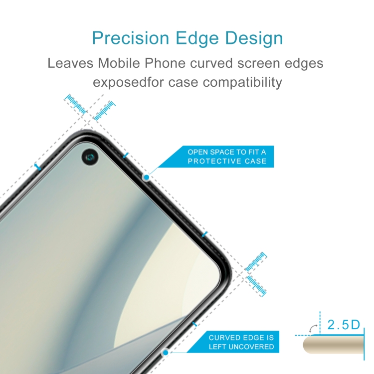 10 PCS 0.26mm 9H 2.5D Tempered Glass Film For Itel Vision 2 - 2