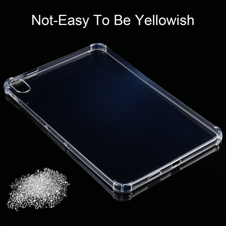 For Nokia T20 0.75mm Four-corner Shockproof Transparent TPU Tablet Case - 5